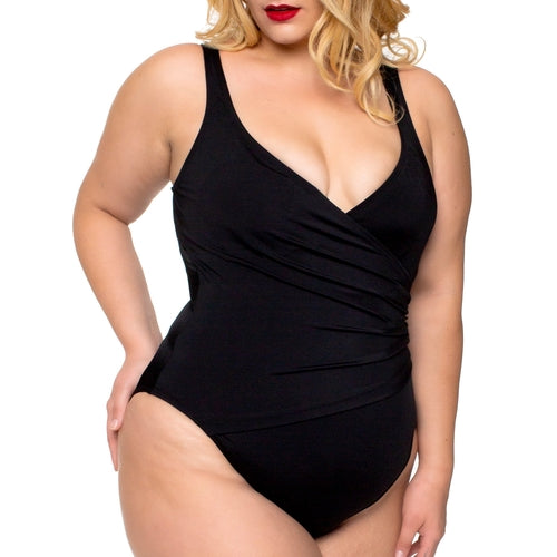 Wrap One Piece Swimsuit