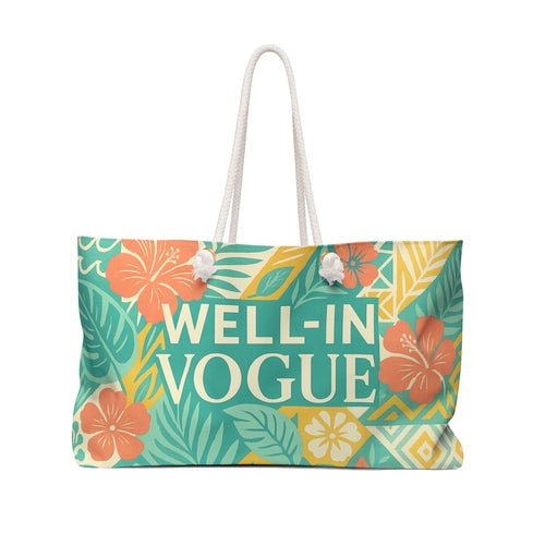 Tropical Weekend Tote – Well-In Vogue