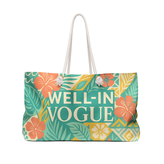 Tropical Weekend Tote – Well-In Vogue